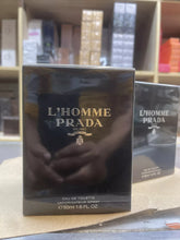 Load image into Gallery viewer, L'Homme Prada by Prada 1.6 oz or 3.4 oz EDT Toilette Pour Homme Men * NEW SEALED