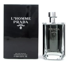 Load image into Gallery viewer, L'Homme Prada by Prada 1.6 oz or 3.4 oz EDT Toilette Pour Homme Men * NEW SEALED