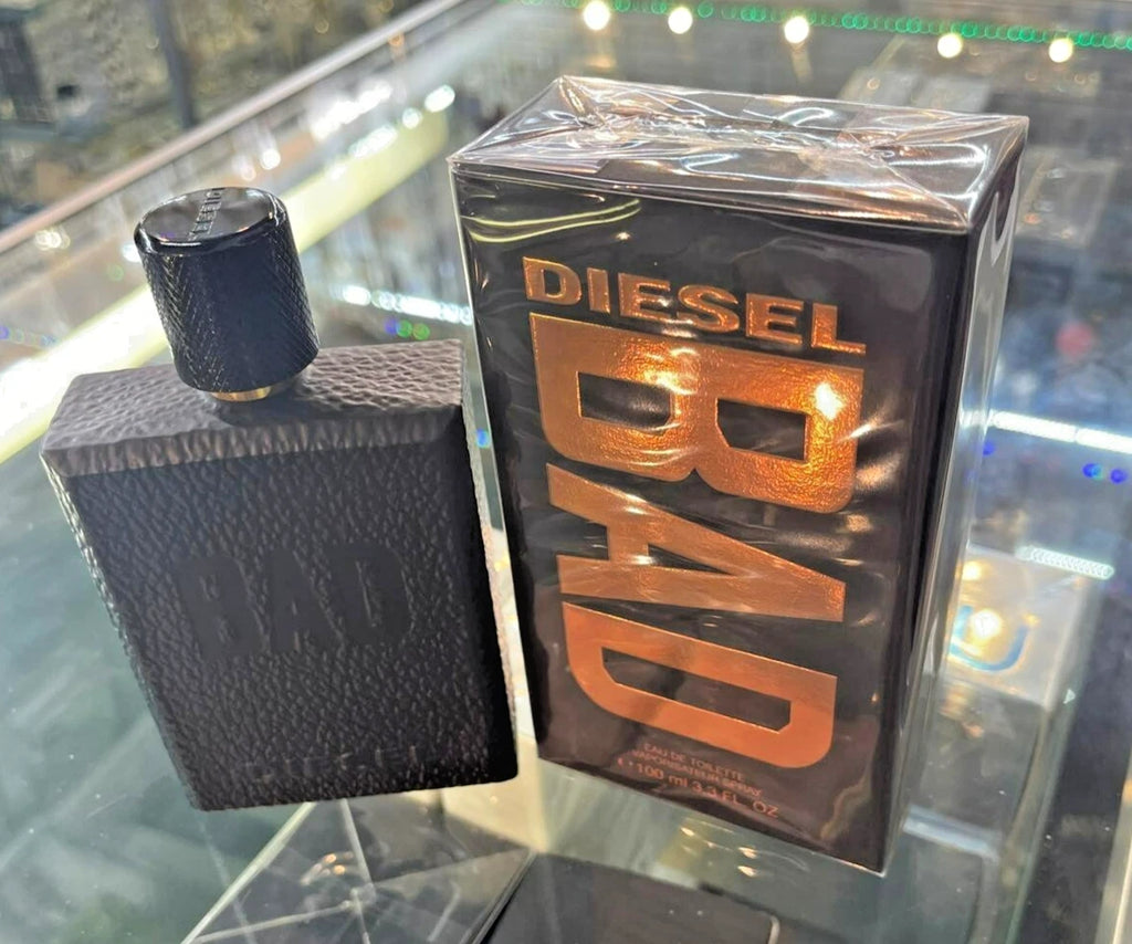 DIESEL BAD for Men 3.3 3.4 oz 100 ml Eau de Toilette EDT for Men NEW AND SEALED