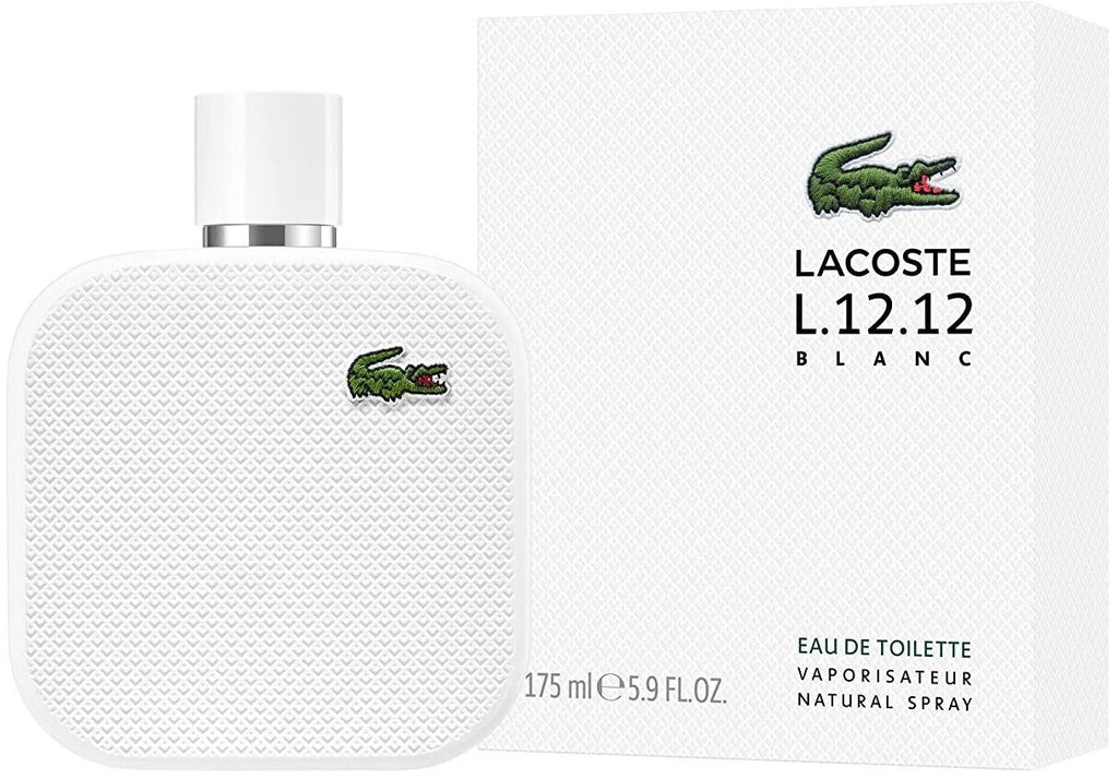 Lacoste Eau de Lacoste L.12.12 Blanc 3.3 oz / 100 ml EDT Spray Men * SEALED