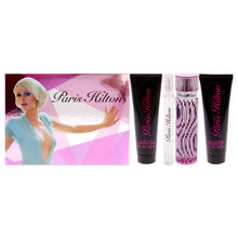 Load image into Gallery viewer, PARIS HILTON Eau de Parfum 4 Pc Gift Set 3.4 oz .34 oz Lotion Gel WOMEN * New in Box