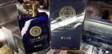 Load image into Gallery viewer, Vintage Pour Homme BLUE by Fragrance Couture EDP Eau de Parfum Men 3.4 oz 100 ml - Perfume Gallery