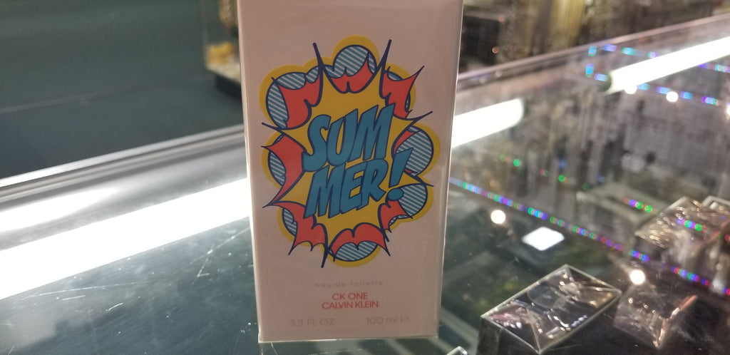 CK ONE SUMMER 2019 by Calvin Klein EDT Spray UNISEX 3.3 3.4 oz NEW IN SEALED BOX - Perfume Gallery