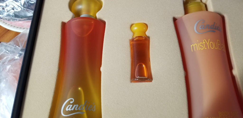 Candies by Liz Claiborne 3 PC EDT Gift Set 3.4 oz Perfume SPRAY + MIST for Women - Perfume Gallery