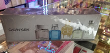 Load image into Gallery viewer, Calvin Klein 5 Pc 0.33 oz 10 ml Dab On Mini Travel Fragrance Gift Set Men SEALED - Perfume Gallery