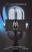 Load image into Gallery viewer, Victor Manuelle VM for Him 3.4 oz 100 ml EDT Eau de Toilette Perfume Spray Men - Perfume Gallery