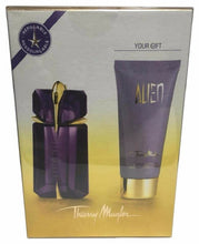 Load image into Gallery viewer, ALIEN Thierry Mugler Travel Exclusive 2 oz EDP Parfum 3.5 oz Lotion REFILLABLE - Perfume Gallery