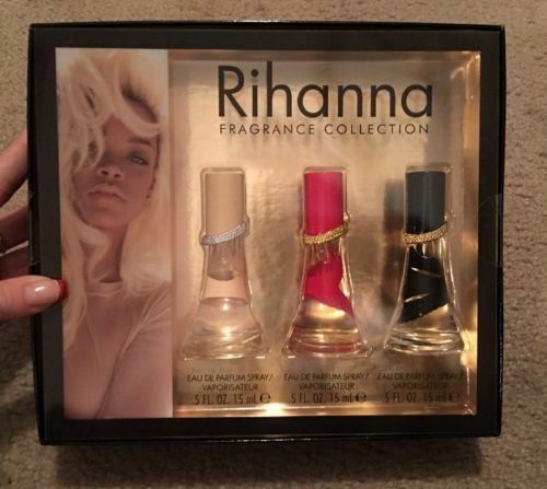 NUDE REB L FLEUR REBELLE Rihanna Collection 3 Pc EDP TRAVEL GIFT