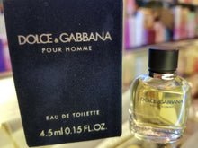 Load image into Gallery viewer, Dolce & Gabbana ORIGINAL Pour Homme 0.15 1.3 2.5 4.2 6.7 oz EDT + TST Men SEALED - Perfume Gallery