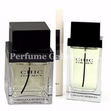 Load image into Gallery viewer, CHIC by Carolina Herrera 2 oz 60 ml / 3.4 oz 100 ml EDT Toilette Spray for Men - Perfume Gallery