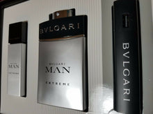 Load image into Gallery viewer, Bvlgari Man EXTREME 3 Pc EDT Toilette Gift Set for Men CHARGER TRAVEL SIZE SPRAY - Perfume Gallery