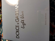 Load image into Gallery viewer, Light Blue by Dolce & Gabbana 3 PC TRAVEL GIFT SET 3.3 oz + Cream + Gel Women - Perfume Gallery