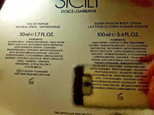 Load image into Gallery viewer, Sicily by D&G Dolce and Gabbana 1.7oz EDP Gift Set for Women Her | 4ml MINI RARE - Perfume Gallery