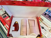 Load image into Gallery viewer, Realm for Women by Erox CLASSIC TRIO 3 Pc 1.7 oz EDT GIFT Set Lotion + Body Talc - Perfume Gallery