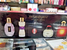 Load image into Gallery viewer, YSL 4 Piece TRAVEL Selection Miniatures 0.25 oz / 7.5 ml EDP EDT for Her NEW - Perfume Gallery