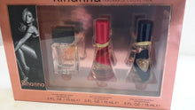 Load image into Gallery viewer, ROGUE REB'L FLEUR REBELLE Rihanna Collection 3 Pc EDP TRAVEL GIFT Set for Women - Perfume Gallery