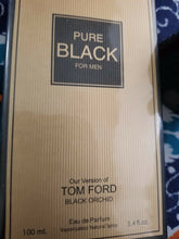 Load image into Gallery viewer, PURE BLACK COLOGNE for Men VERSION OF BLACK ORCHID 3.4 oz EDP Spray New In Box - Perfume Gallery