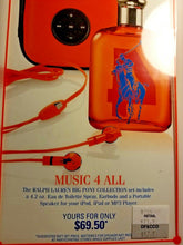 Load image into Gallery viewer, Ralph Lauren 4 The Big Pony Collection For Men 4.2 oz EDT SPEAKER BOX GIFT SET - Perfume Gallery