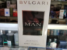 Load image into Gallery viewer, BVLGARI MAN by Bvlgari Eau de Toilette 2 oz 60 ml / 3.4 oz 100 ml for Men SEALED - Perfume Gallery