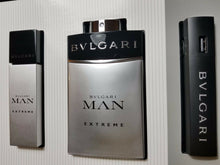 Load image into Gallery viewer, Bvlgari Man EXTREME 3 Pc EDT Toilette Gift Set for Men CHARGER TRAVEL SIZE SPRAY - Perfume Gallery
