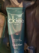 Load image into Gallery viewer, Calvin Klein CK FREE Set Eau de Toilette 3.4 oz 100ml Aftershave Balm + Tote Bag - Perfume Gallery