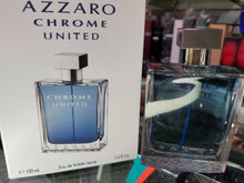 Load image into Gallery viewer, Azzaro CHROME UNITED Him EDT Spray 3.4 oz / 100 ml for Men * NEW IN SEALED BOX * - Perfume Gallery
