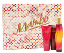 Load image into Gallery viewer, MAMBO by Liz Claiborne Womens 3 PC Gift Set EDP 3.4 oz 100 ml ** NEW IN BOX ** - Perfume Gallery
