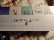 Load image into Gallery viewer, Giorgio Armani TRAVEL EXCLUSIVE 5 Pc Mini Travel Gift Set Women * NEW SEALED BOX - Perfume Gallery