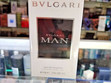 Load image into Gallery viewer, BVLGARI MAN by Bvlgari Eau de Toilette 2 oz 60 ml / 3.4 oz 100 ml for Men SEALED - Perfume Gallery