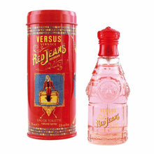 Load image into Gallery viewer, Versace RED JEANS EDT Eau de Toilette Spray for Women 2.5 oz .25 oz * NEW IN CAN - Perfume Gallery