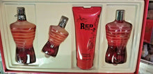 Load image into Gallery viewer, RED for MEN 4 Piece 1.3 4.2 oz / 40 125 ml EDT Eau de Toilette GIFT SET * RARE - Perfume Gallery
