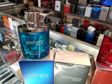 Load image into Gallery viewer, Yacht Man BLUE RED METAL CHOCOLATE BREEZE Cologne by Myrurgia 3.4 oz EDT for Men - Perfume Gallery