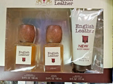 Load image into Gallery viewer, English Leather GIFT SET for Men by Dana 3.4oz After Shave & Cologne + Body Wash - Perfume Gallery