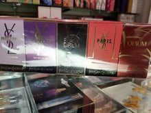 Load image into Gallery viewer, YSL 4 Piece TRAVEL Selection Miniatures 0.25 oz / 7.5 ml EDP EDT for Her NEW - Perfume Gallery