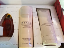 Load image into Gallery viewer, Realm for Women by Erox CLASSIC TRIO 3 Pc 1.7 oz EDT GIFT Set Lotion + Body Talc - Perfume Gallery