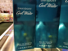 Load image into Gallery viewer, Cool Water by Davidoff 1.35 2.5 4.2 + TST 6.7 oz EDT Toilette for Men NEW IN BOX - Perfume Gallery