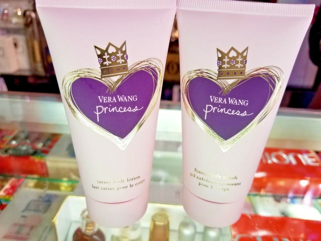 Vera Wang Princess 2.5 oz / 75 ml Body Polish Or 2.5 oz Body Lotion for Her NEW - Perfume Gallery