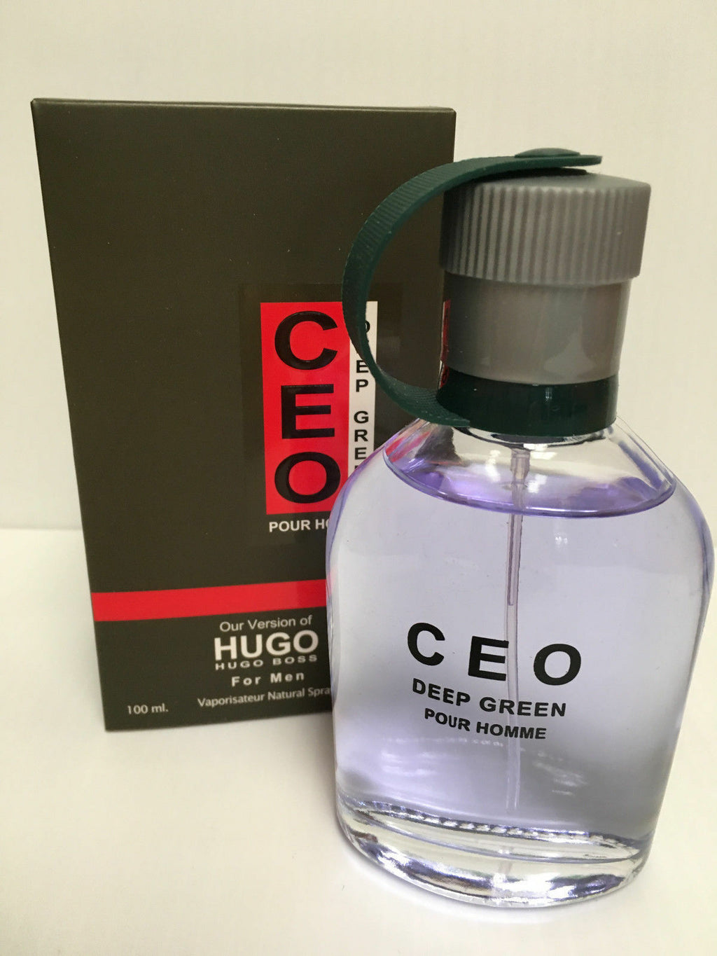 CEO DEEP GREEN MEN Pour Homme Our Version of HUGO Hugo Boss Men 3.4 oz 100 ml - Perfume Gallery