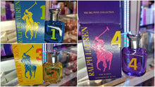 Load image into Gallery viewer, Ralph Lauren The Big Pony Collection for Women # 1 2 3 4 Mini Perfume 0.5oz 15ml - Perfume Gallery