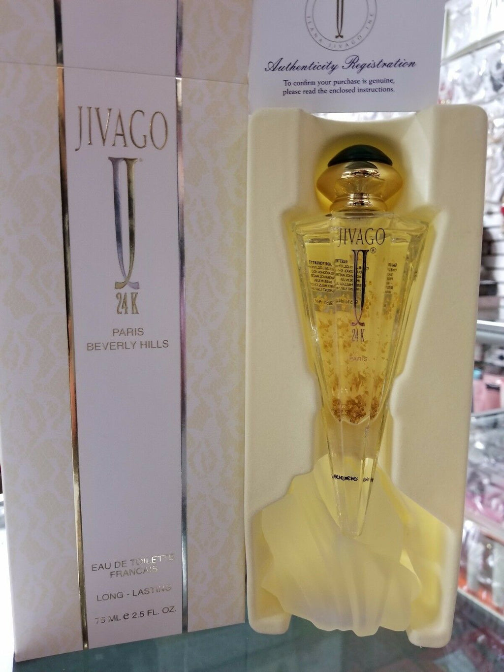 Jivago 24K by Ilana Jivago Eau De Toilette Women Spray 2.5 oz / 75 ml ** NEW IN BOX - Perfume Gallery