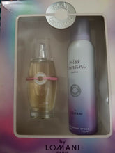 Load image into Gallery viewer, Miss Lomani by Lomani Eau de Parfum Woman EDP Gift Set SPRAY + DEODORANT ** RARE - Perfume Gallery