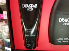Load image into Gallery viewer, Drakkar Noir 3 Piece EDT Eau de Toilette GIFT SET for Men Him 3.4 oz x 2 + 2.5oz - Perfume Gallery