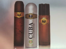 Load image into Gallery viewer, SET Cuba Gold for Men 3 Pc EDT Eau de Toilette EDT + Body Spray + After Shave - Perfume Gallery