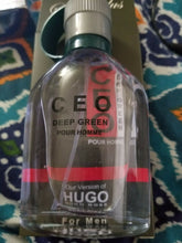 Load image into Gallery viewer, CEO DEEP GREEN MEN Pour Homme Our Version of HUGO Hugo Boss Men 3.4 oz 100 ml - Perfume Gallery