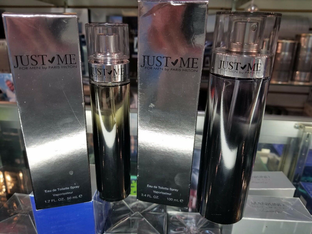 JUST ME for Men 1.7 oz / 3.4 oz EDT Eau De Toilette Spray by Paris Hilton NEW - Perfume Gallery