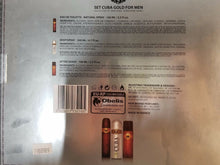 Load image into Gallery viewer, SET Cuba Gold for Men 3 Pc EDT Eau de Toilette EDT + Body Spray + After Shave - Perfume Gallery