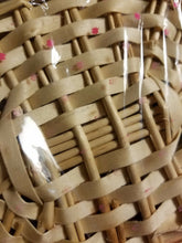 Load image into Gallery viewer, Adorable Realistic Like Grey White Kitten / Cat in Wicker Basket With Yarn Ball - Perfume Gallery