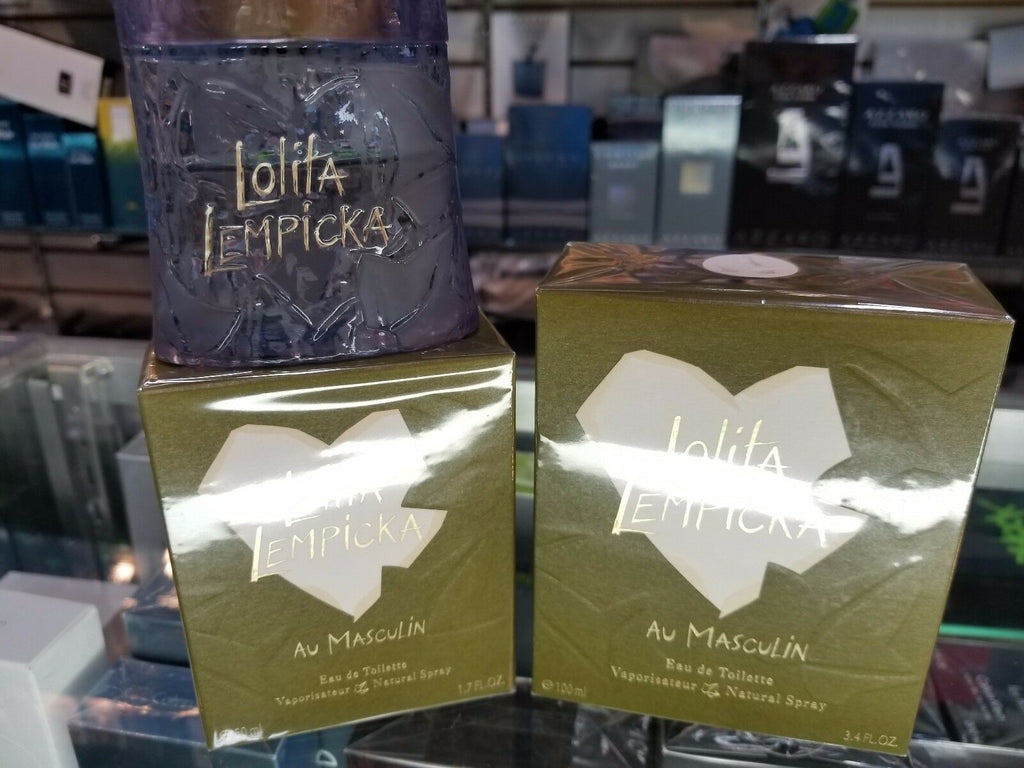 Lolita Lempicka Au Masculin for Men EDT Eau de Toilette .17 1.7 3.4 oz for Him - Perfume Gallery