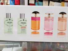 Load image into Gallery viewer, Prada Milano MINIATURES COLLECTION 5 Pc Mini Travel Gift Set Women * SEALED BOX - Perfume Gallery