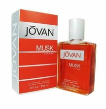 Load image into Gallery viewer, Jovan MUSK | BLACK MUSK 3 oz 88 ml OR 8 oz 236 ML After Shave Splash / Cologne - Perfume Gallery